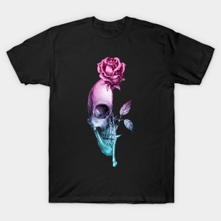 Half Love Skull T-Shirt